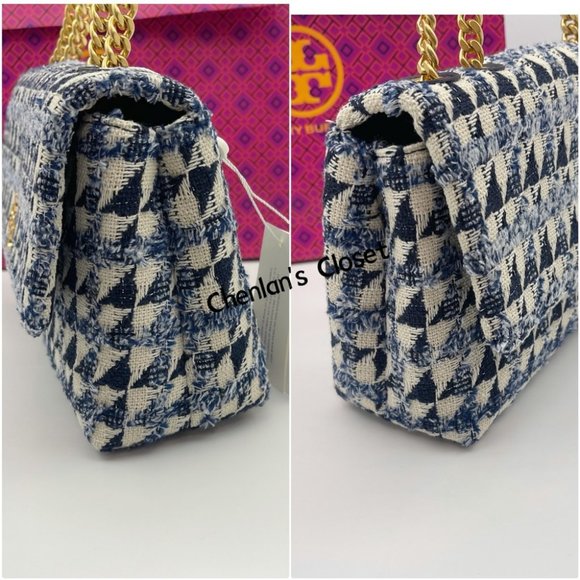 ✨NeW! Tory Burch Kira Tweeted Small Shoulder Bag - Picture 11 of 17